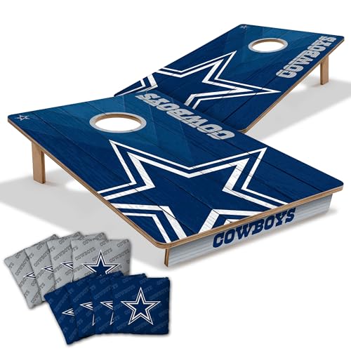 NFL 2x3 Wood Cornhole Game with Logo Bags
