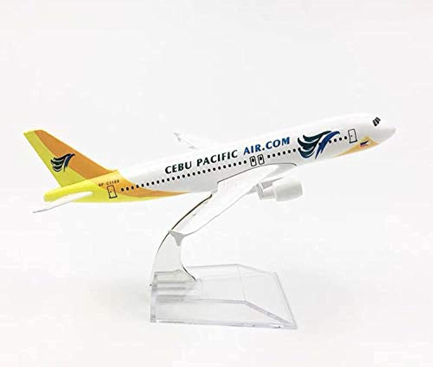 Cebu Pacific A320 Airline Model Metal Airplane Static Decoration Aircraft Model Toys Airplane Model Toy 16cm