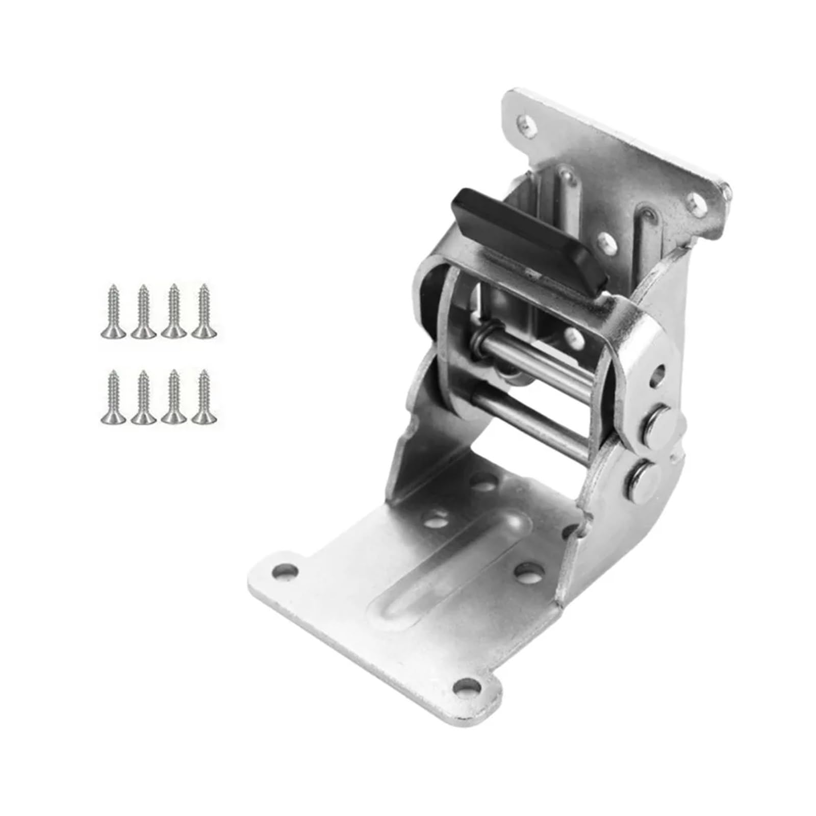 1pcs 0/90/180 Degree Hinges with Screws Furniture Hinges(Silver)