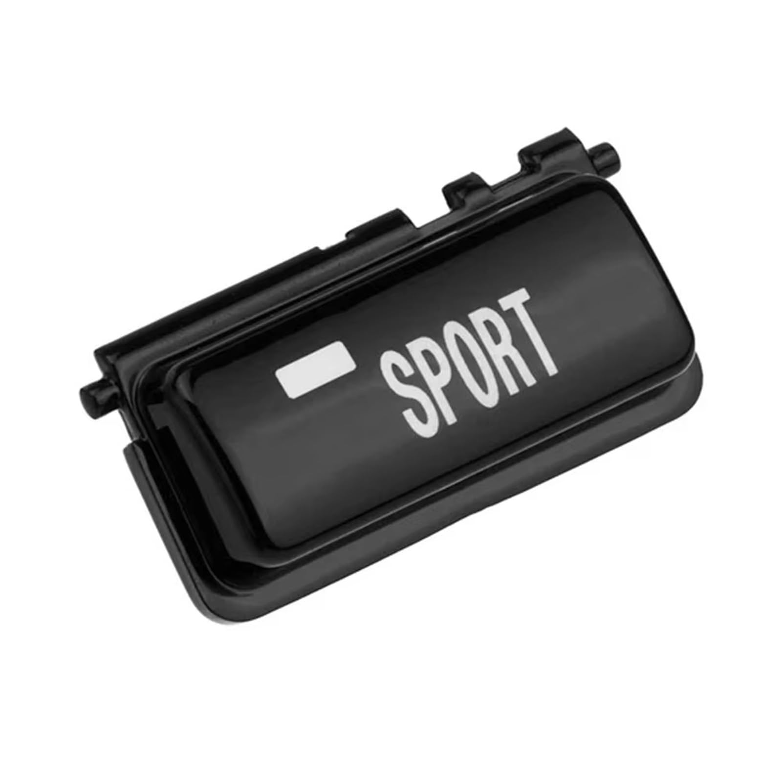 Button Trim Compatible with BMW 3 Series M3 E46 1998-2004 Car Gear Shift Panel Control Sport Mode Button Cover(Black)