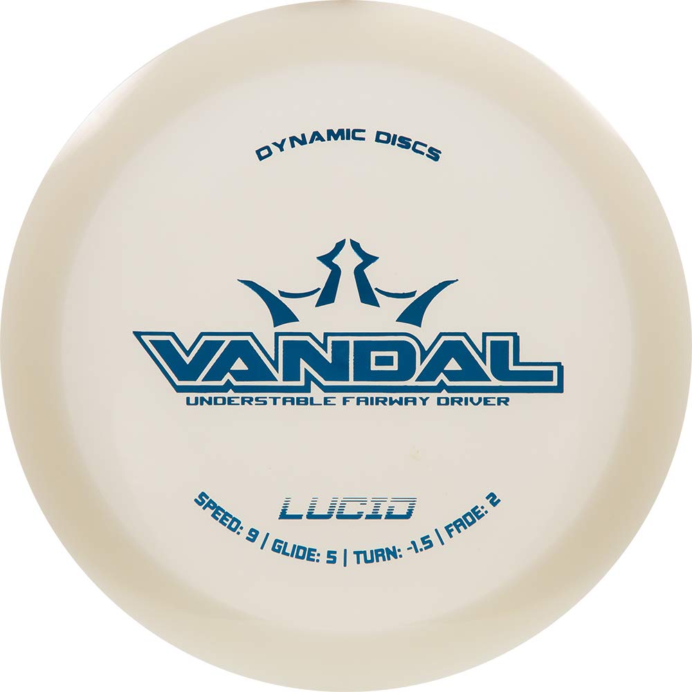 Dynamic Discs Lucid Vandal Fairway Driver Golf Disc [Colors May Vary] (173-176g)