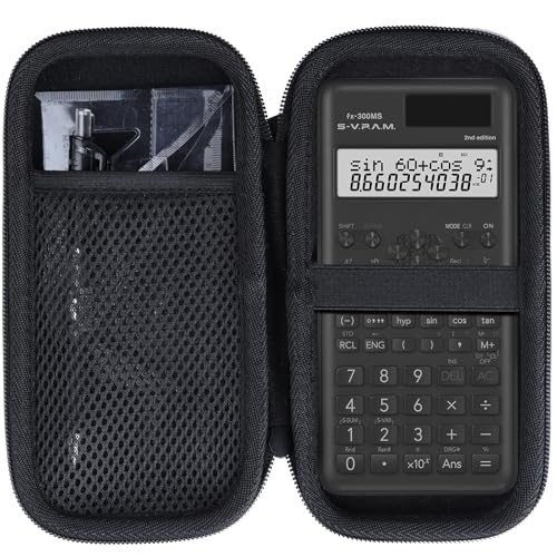 Peyyargo Case Compatible with TI-30XIIS / TI-30XS / TI-30Xa / TI-36X Pro/Casio FX-115 ESPLUS2 2nd Edition/FX-991 ES Plus-2nd Edition/FX-82 ES Scientific Calculator(Black)