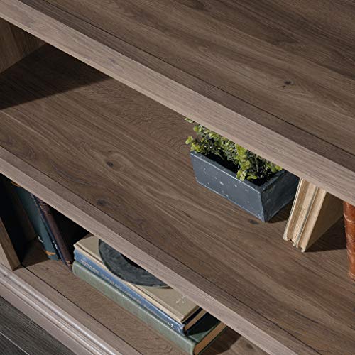 Image of Sauder Miscellaneous Storage 3-Shelf Bookcase / Book shelf, Salt Oak finish