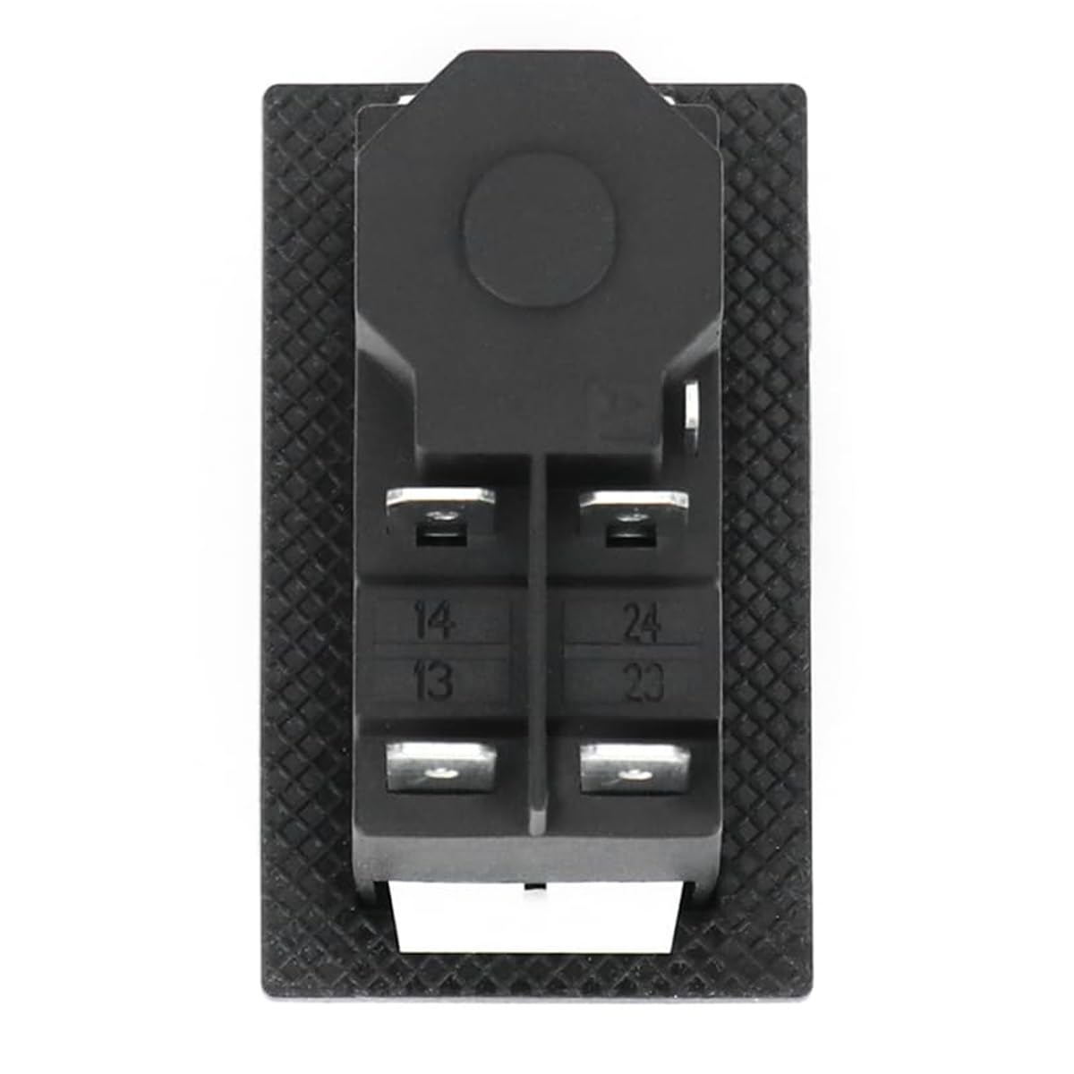 Interrupteur électromagnétique KJD17 5 broches AC250 V 18 A Bouton-poussoir étanche Interrupteur de sécurité magnétique Démarreur magnétique Outil électrique