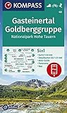 rauriser urwald  KOMPASS Wanderkarte Gasteinertal, Goldberggruppe, Nationalpark Hohe Tauern: 5in1 Wanderkarte 1:50000 mit Panorama, Aktiv Guide und Detailkarten ... Skitouren. (KOMPASS-Wanderkarten, Band 40)