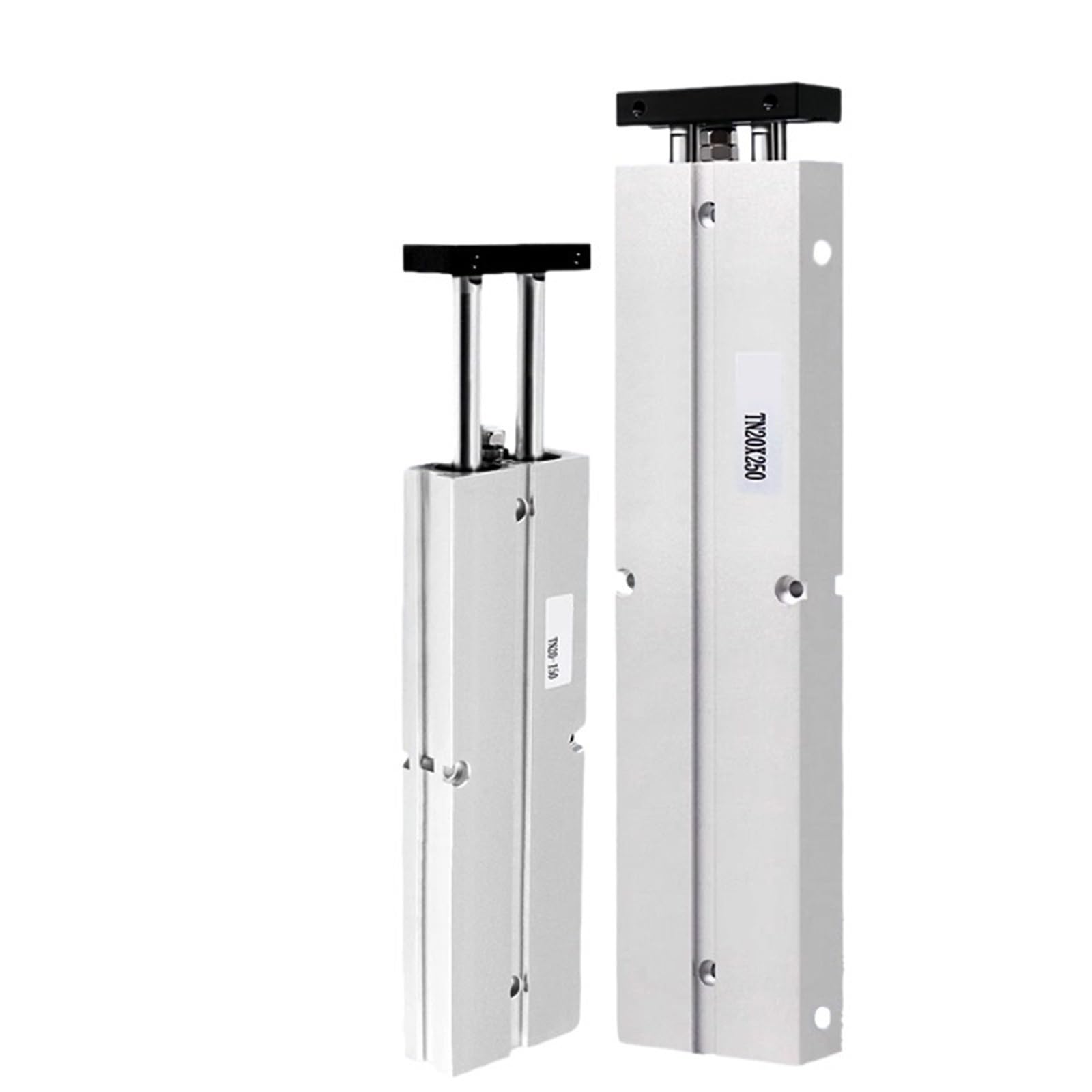 TBZOQAID 1pcs Pneuamtic Double Rod Pneumatic Piston Air Cylinder TN10x300 16x200 20x400 Long Stroke 200mm to 300mm(TN16,Stroke 200mm)