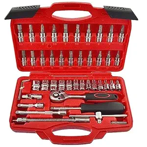 Tool Kit for Home Use Spanner Set Socket Wrench Hand Bike Spanner All Size Pana Set - Box End