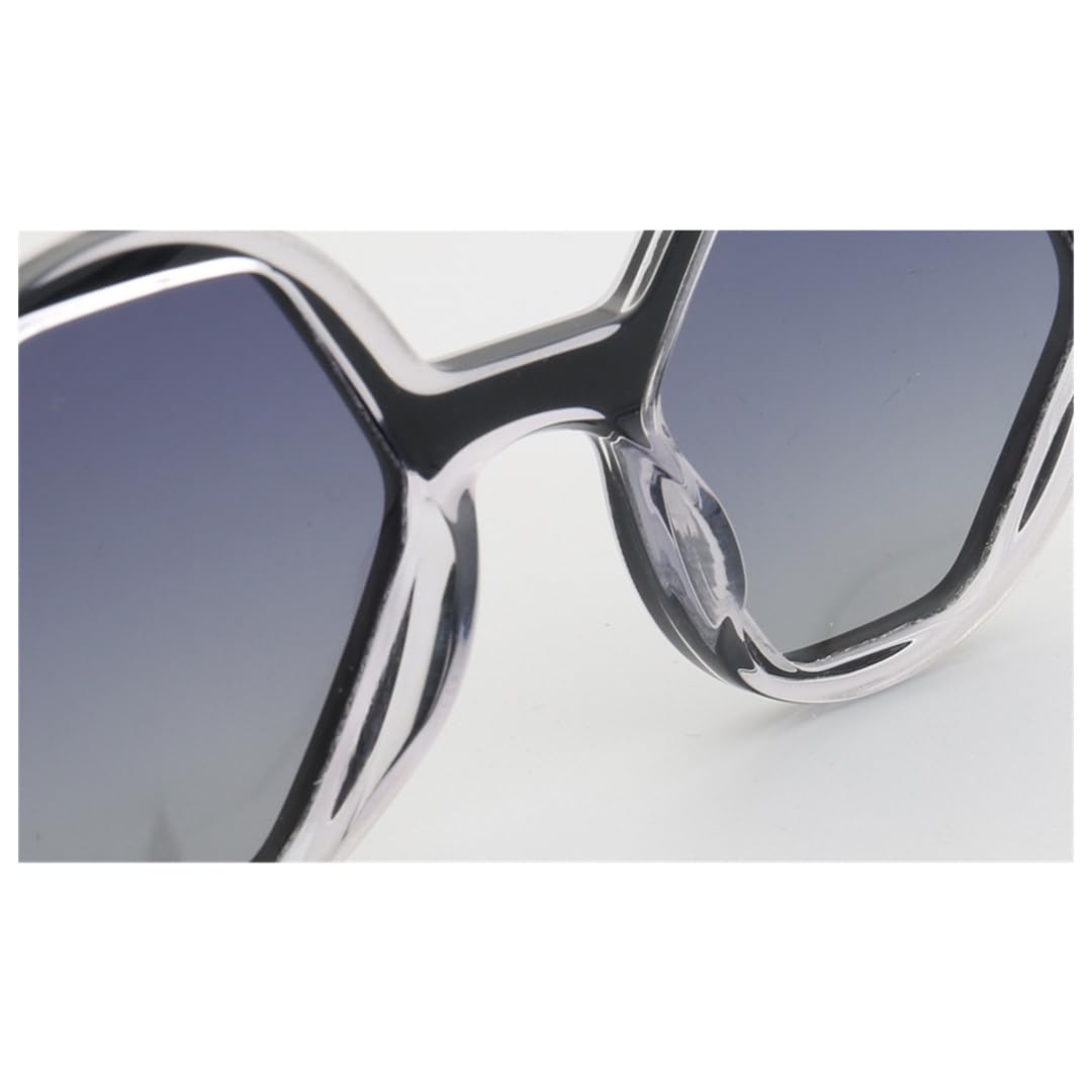 Occhiali da sole rotondi da uomo e donna, lenti sfumate retrò, alla moda, protezione UV400