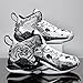 Bawcud Men's Basketball Shoes No-Slip Breathable Outdoor Shoes Women's Fashion Graffiti Training Shoes