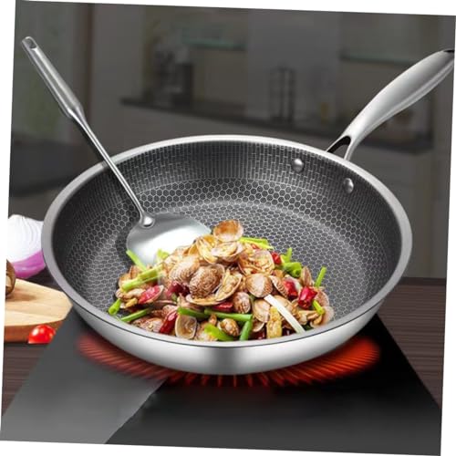 Sartén Wok Antiadherente de Acero Inoxidable miniatura 2