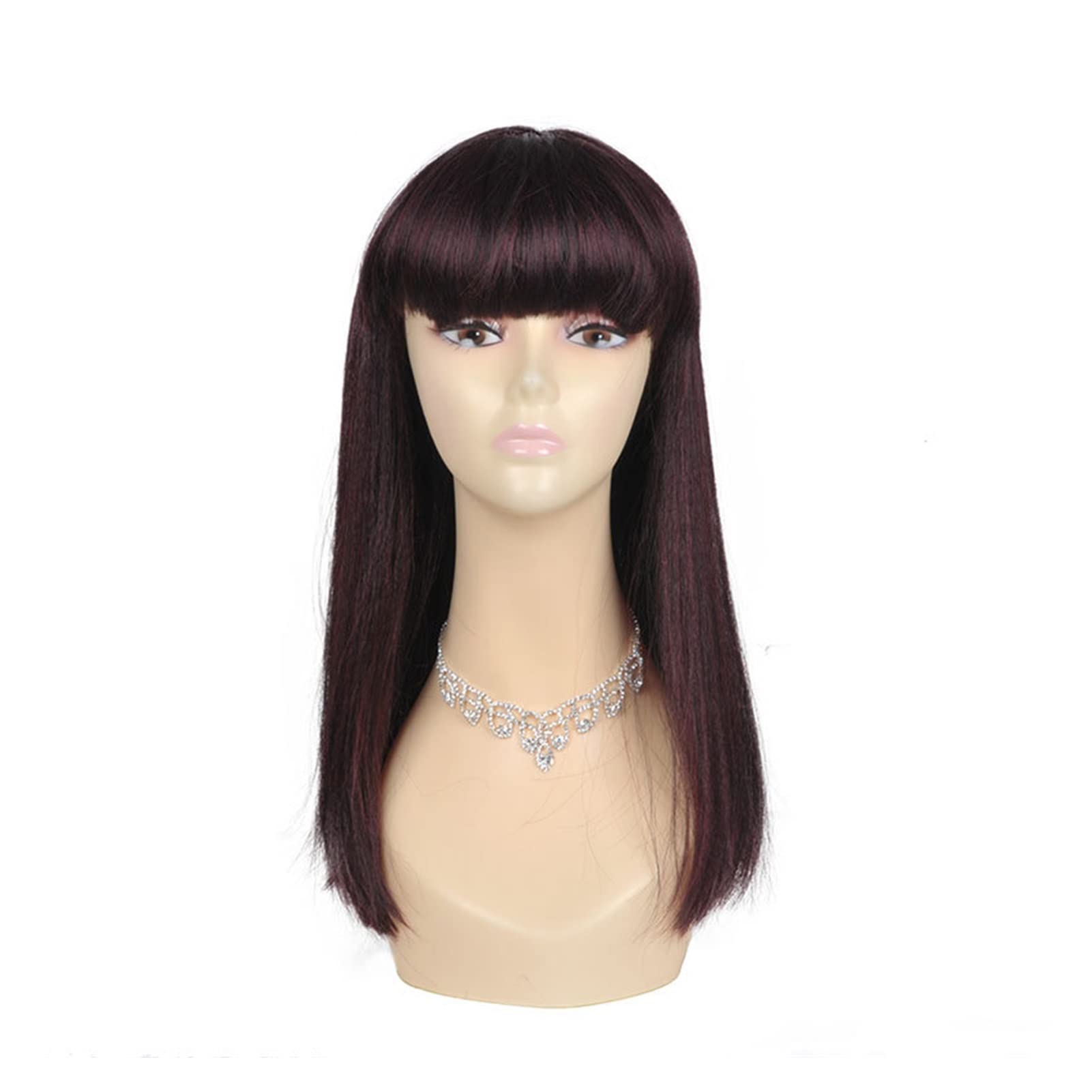 Wig Model Head Długość Manekin Głowy Dummy Głowy Żeński Głowy Model Peruka Wyświetlacz Rekwizyty Mannequin Head