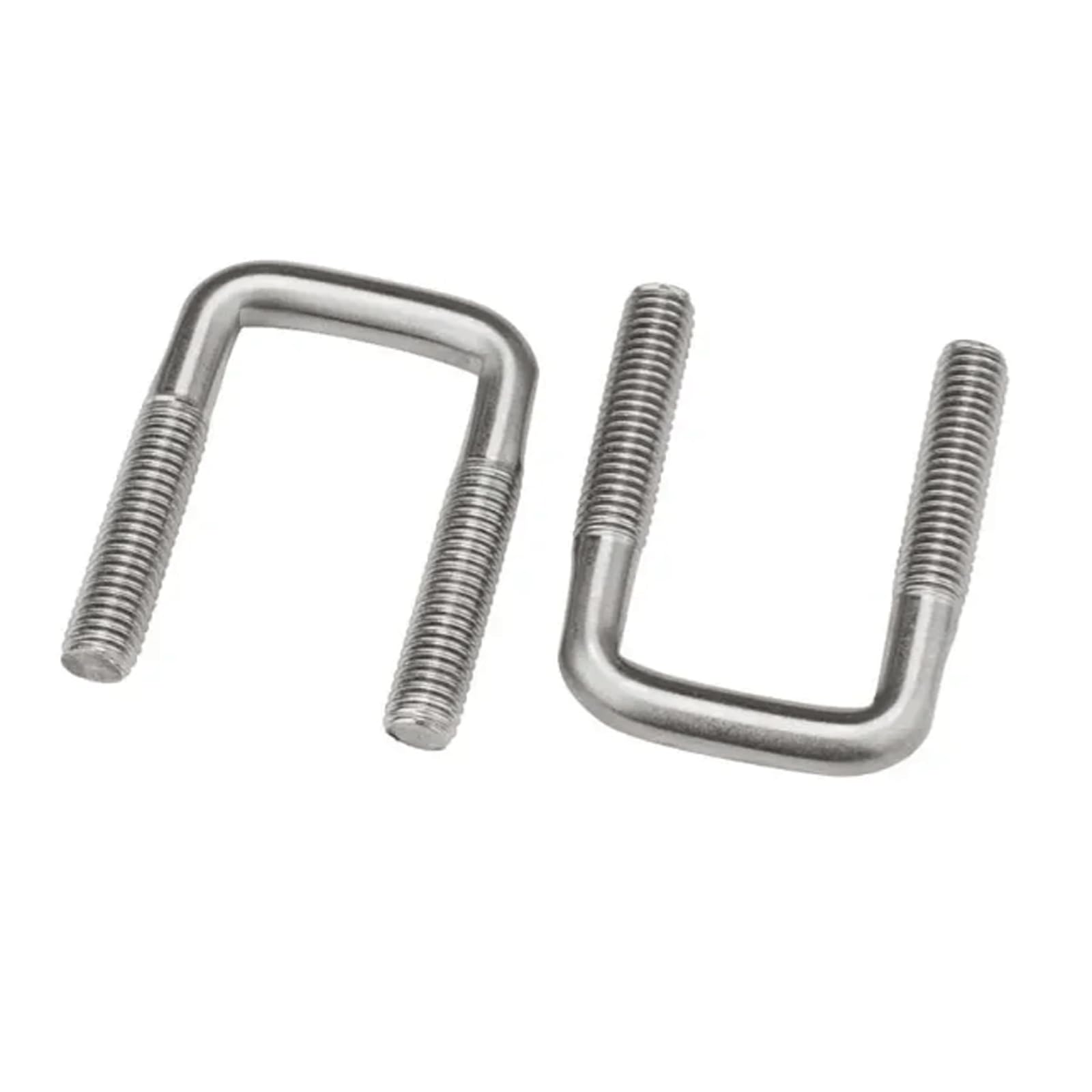 Collier de serrage carré M8, 2 paquets, vis en U en acier inoxydable, fournitures industrielles et scientifiques pour bateau de Ski