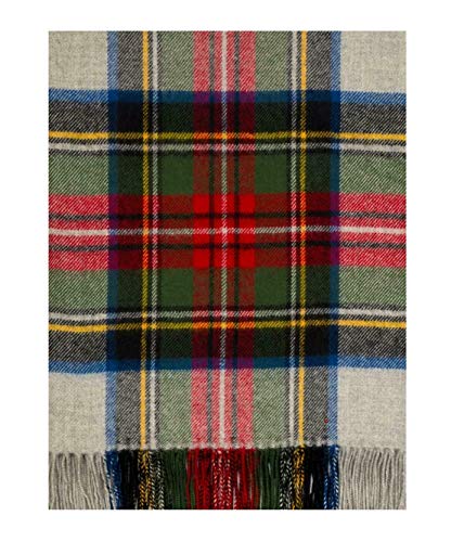 Châles femme Silver Dress Stewart Tartan pour sublimer vos tenues d'hiver