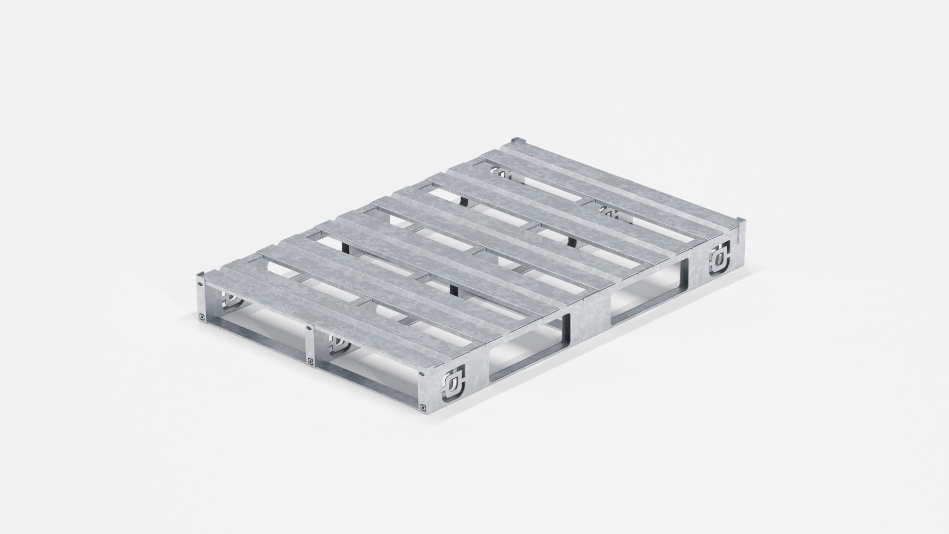 Palette en acier galvanisé pour éliminer la casse de stockage lourd