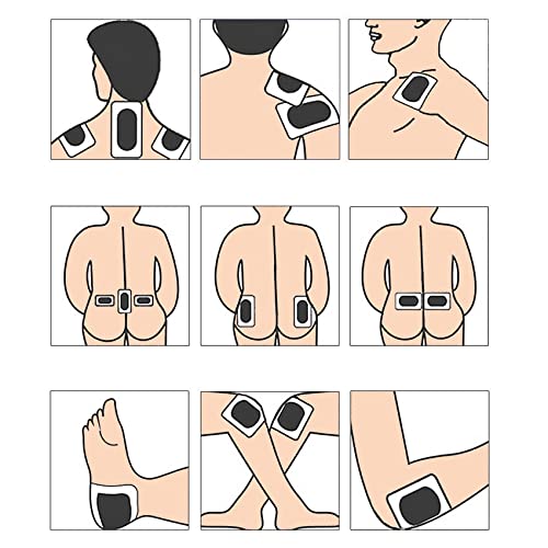 100Pcs Mugwort Ginger Patch, Chinese Traditional Medicine Herbal Paste For Neck, Shoulder, Waist, Feet, Joint, Relieve Pain, Seniors Gift, 12 * 8Cm, Pack Of 10 #TOP6