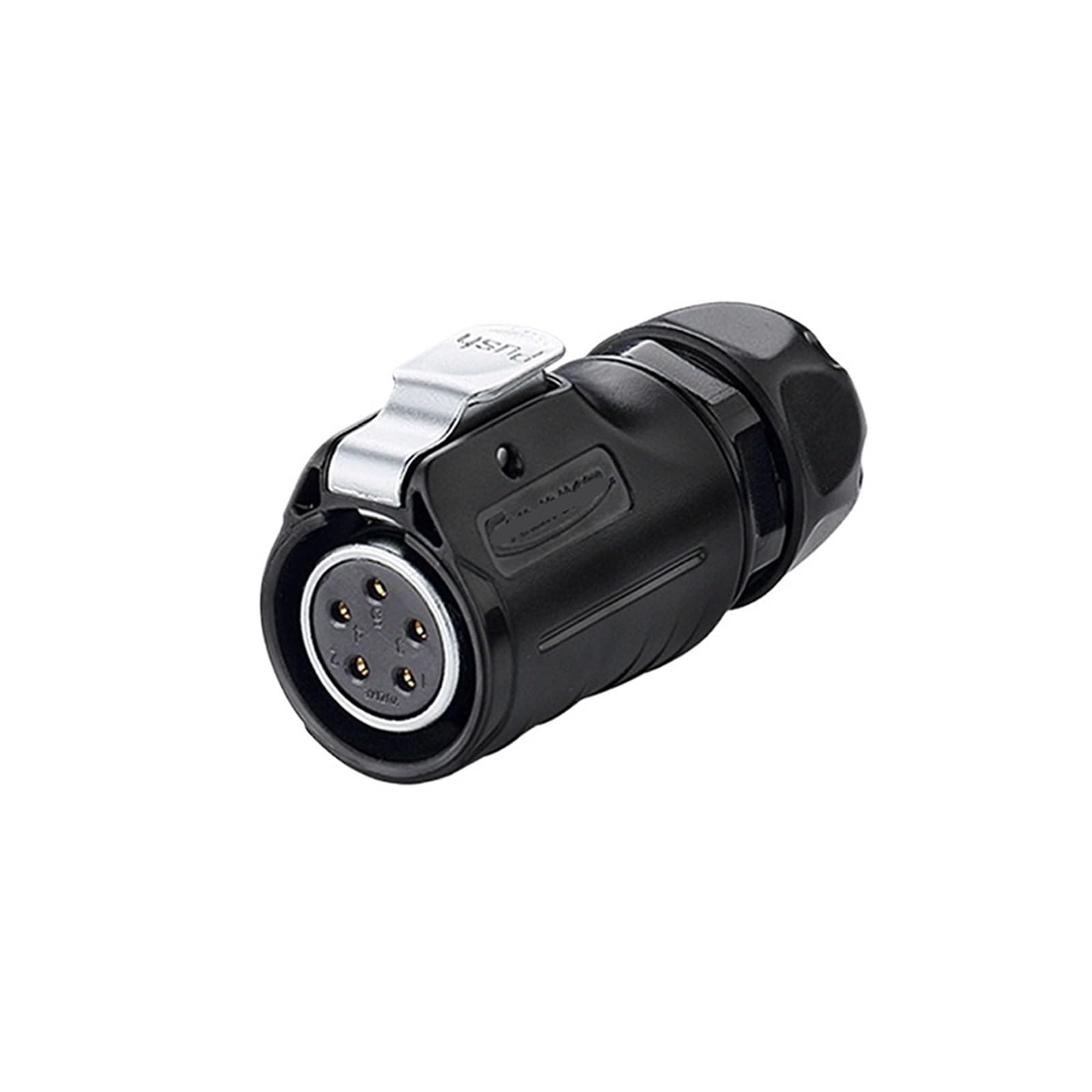 Conector de aviación LP20 de 5 pines impermeable para conexiones estancas
