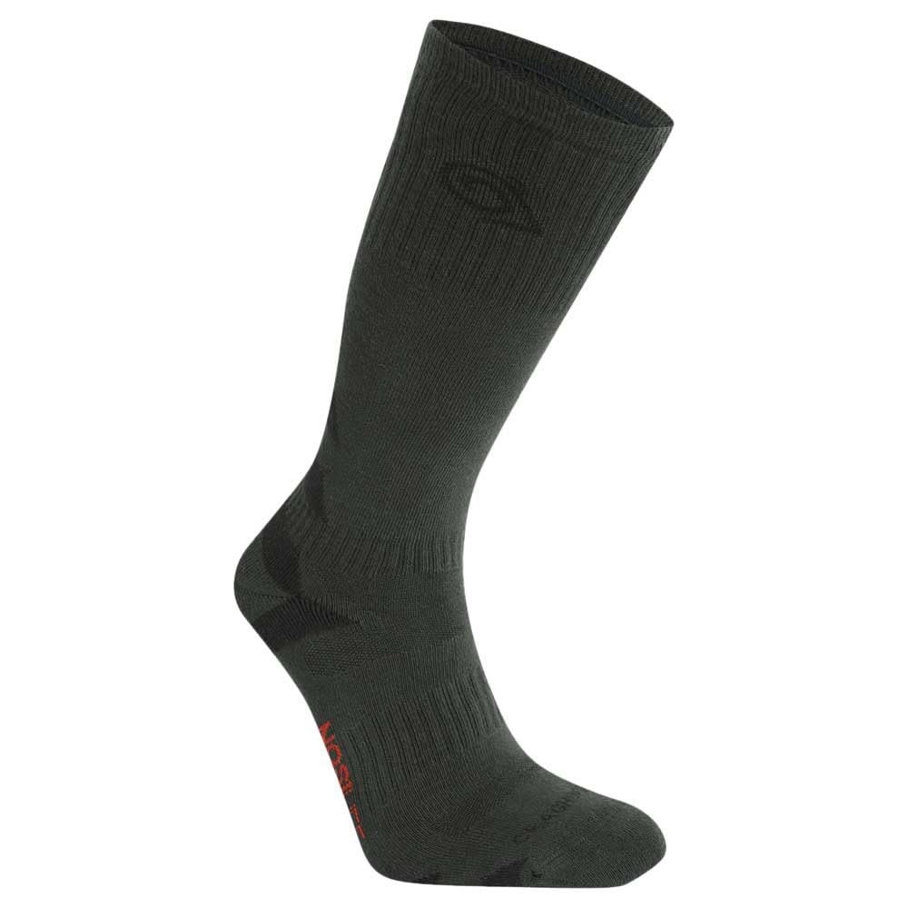 Craghoppers Men's Black Pepper/Black Insect Repellent Adventure Socks