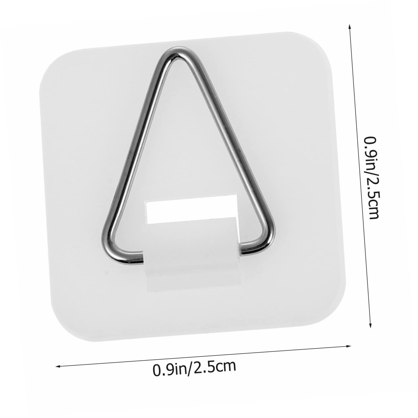 Veemoon Space Maximizing Plate Hangers 50 Pcs Wall Mount Dish Holders Easy Install Sturdy Plastic Hooks