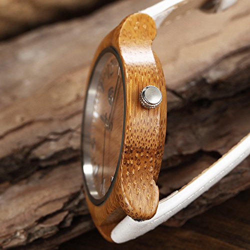 CUCOL Guarda le donne di legno di bambù al quarzo