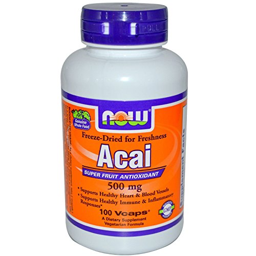 NOW アサイー ACAI 500mg 100カプセル