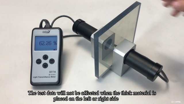 LS116 UVB-Transmissionsmessgerät – Optischer VLT-Tester, 380–760 Nm, Für Farblose Transparente Materialien