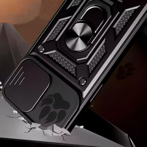 Capa Capinha Armor Anti Impacto Militar Para iPhone 11 (Tela 6.1) + Anel Giratório + Proteção De Câm