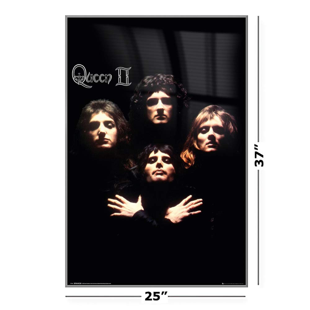 Amazon.co.jp: POSTER STOP ONLINE Queen - フレーム付きミュージック