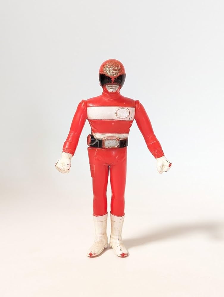 Amazon.co.jp: 6 電子戦隊デンジマン デンジレッド フィギュア