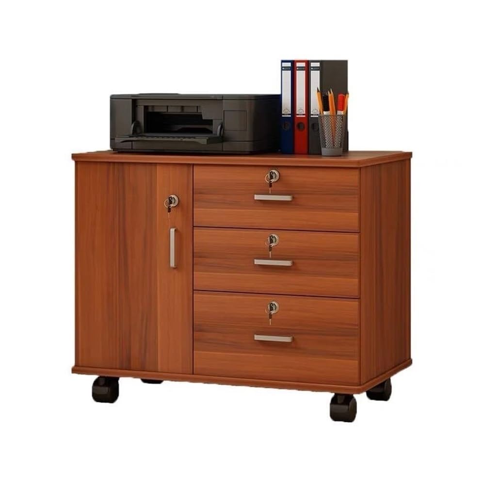 Aioneer Bruin File Cabinet Multi-Drawer Storage Cabinet Large Capacity File Cabinet Office File Cabinet Wider Mobile Data Cabinet Filing Cabinet
