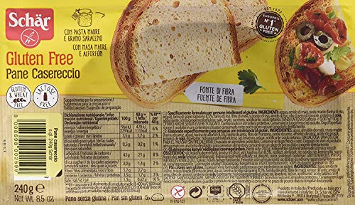 Dr. Schar Pane Casereccio Pan - 240 Gr - [Pack De 5]