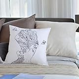 Design elegante: Il motivo stampato su entrambi i lati delle federe aggiunge un tocco di eleganza e stile alla tua casa, adattandosi perfettamente a qualsiasi arredamento.