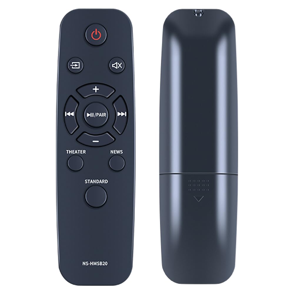 RETROSUN NS-HMSB20 Replacement Soundbar Remote Control Compatible for Insignia 2.1 Channel Mini Soundbar NS-HMSB20 NSHMSB20