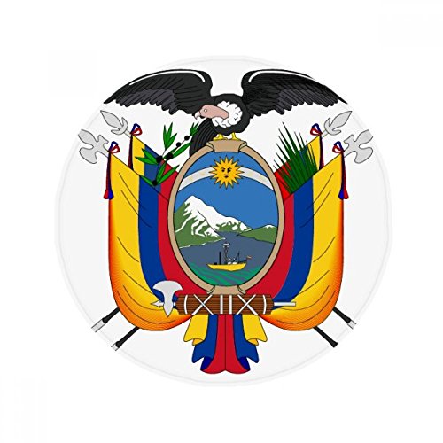Tapis Equateur Quito rond multicolore, une idée cadeau originale