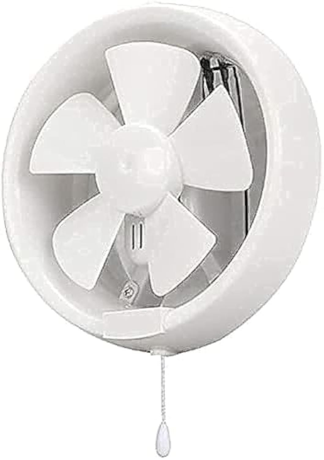 Reliable Electrical Round Ventilation Fan No Noise Cooler Round Glass Window Bathroom (6 Inch)