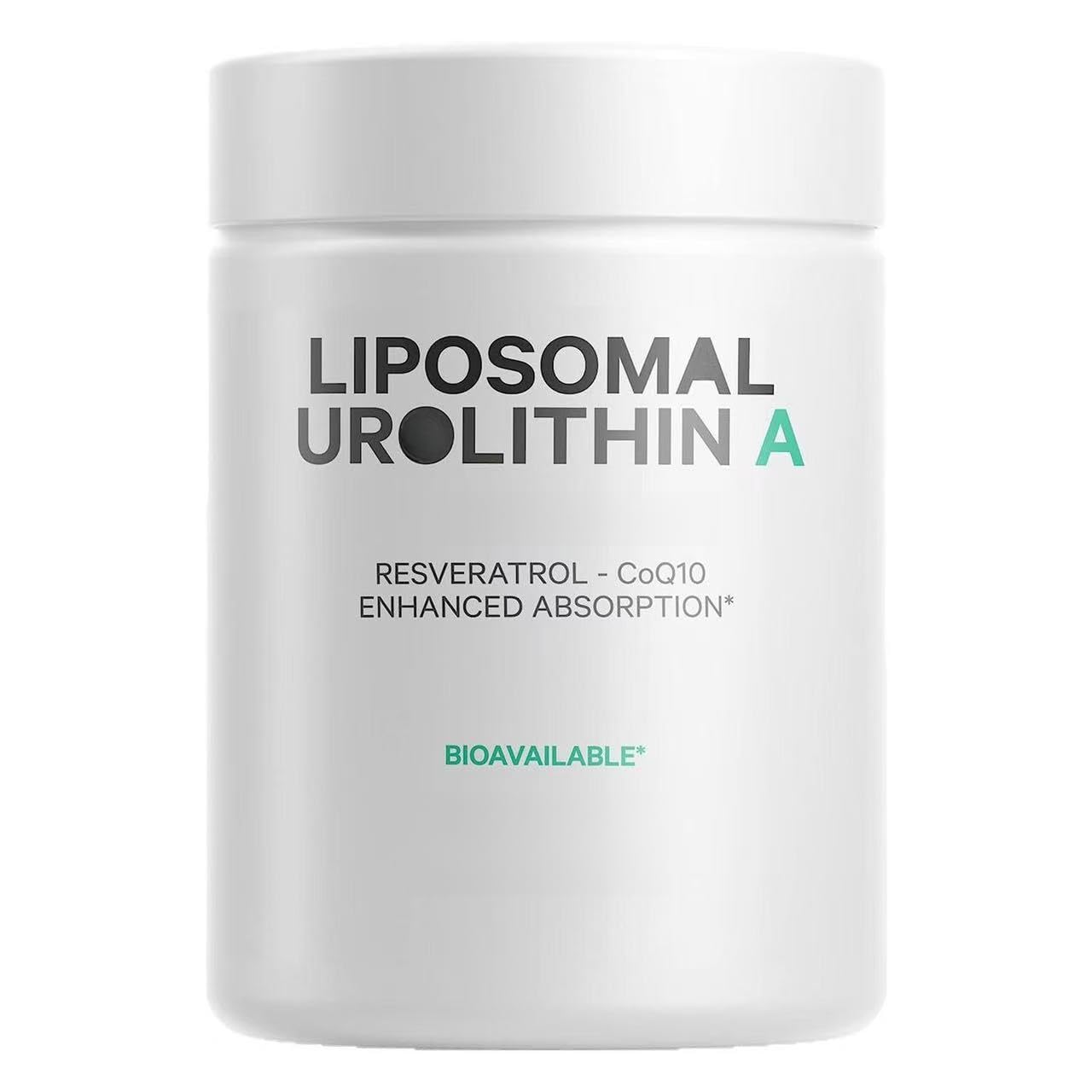 Urolitina liposomale A - 500mg per porzione - Biodisponibile, formula vegana - Non OGM