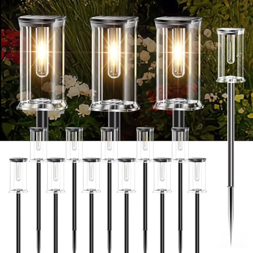 Lampe solaire jardin extérieur étanche IP65 pour pelouse - 2