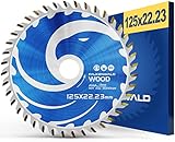 FALKENWALD Flex Sägeblatt für Holz - Kreissägeblatt 125mm für Winkelschleifer - Sägeblatt für Winkelschleifer 125mm - Winkelschleifer Sägeblatt, Sägeblatt für Flex, Kreissägeblatt für Flex