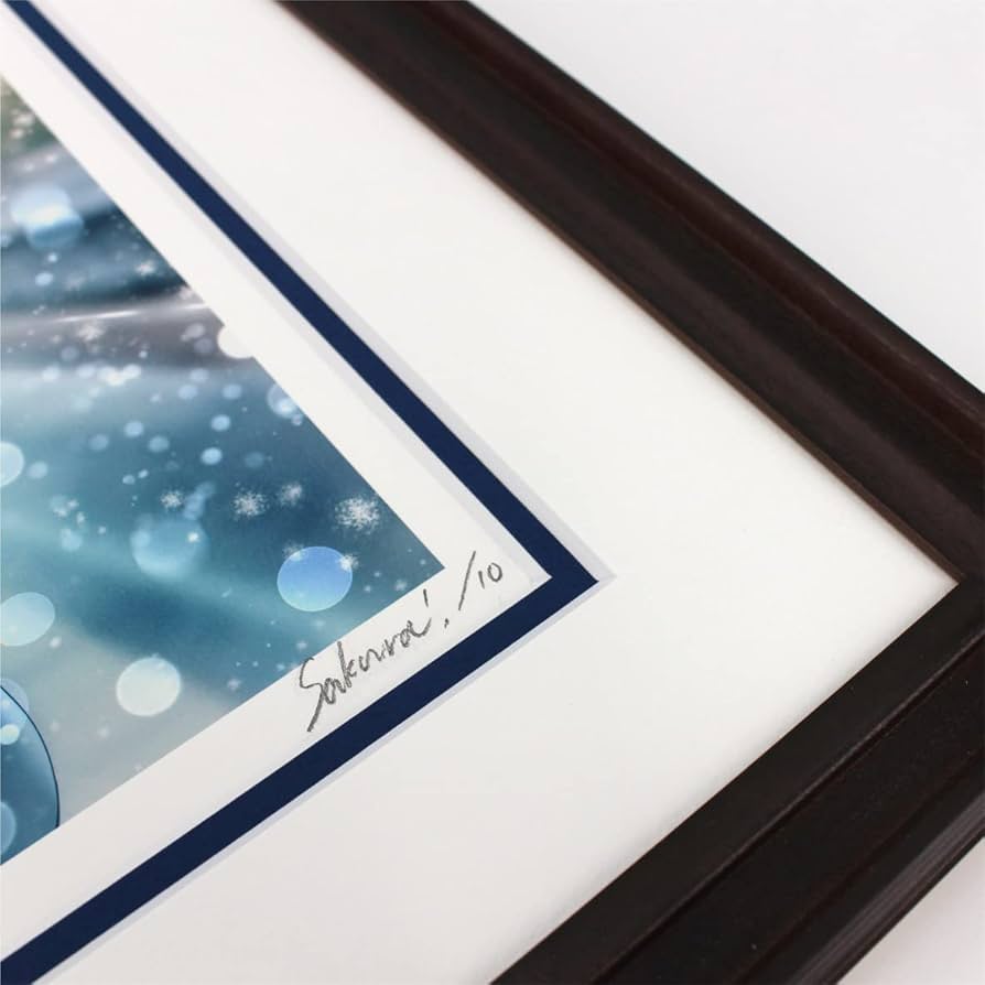 Amazon.co.jp: Sakura ジクレー版画 額装品 10点限定品 直筆