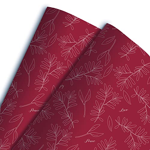 UNICEF - Papel de Regalo, Plegado, 2 Pliegos 70 x 100 cm, Organic Grana