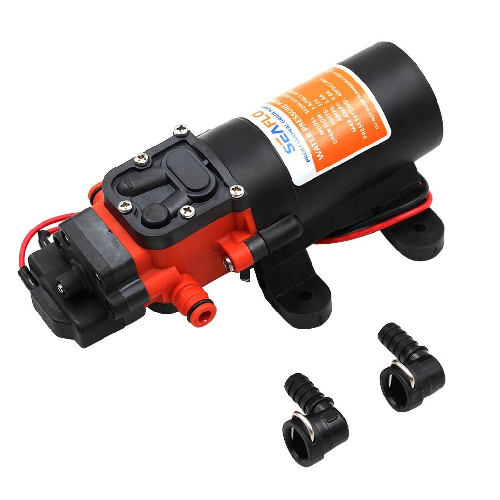 24V 1.2 GPM 35 PSI Water Pressure Pump