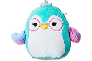 Raina the Owl Squishmallow, 5 Inch Symphony of Softness