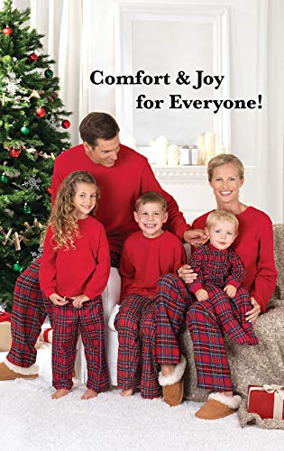 Pajamagram Christmas Pajamas For Family, Stewart Plaid, Kids 8 Red #TOP1