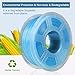 PLA Filament 1.75mm, PLA 3D Printer Filament Blue 1KG Spool, Diamensional Accurancy +/-0.02mm, PLA Twinkle Blue