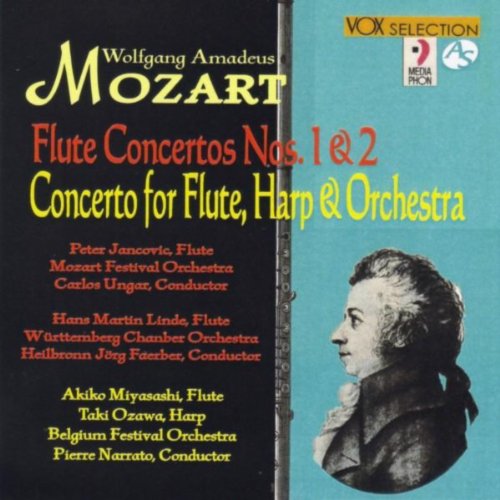 Amazon MusicでVARIOUS ARTISTSのモーツァルトフルート協奏曲 第1・2番&フルートとハープのための協奏曲を再生する