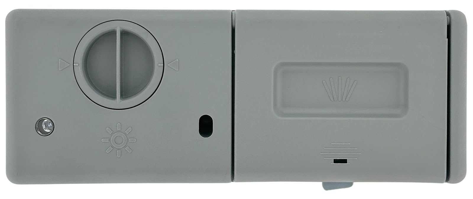 DD59-01001A Detergent &amp; Rinse Aid Dispenser Assembly for Samsung DW80F600UTB/UTS/UTW, DW80F800UWS, DW80J3020UB/US/UW, DW7933LRASR, etc.