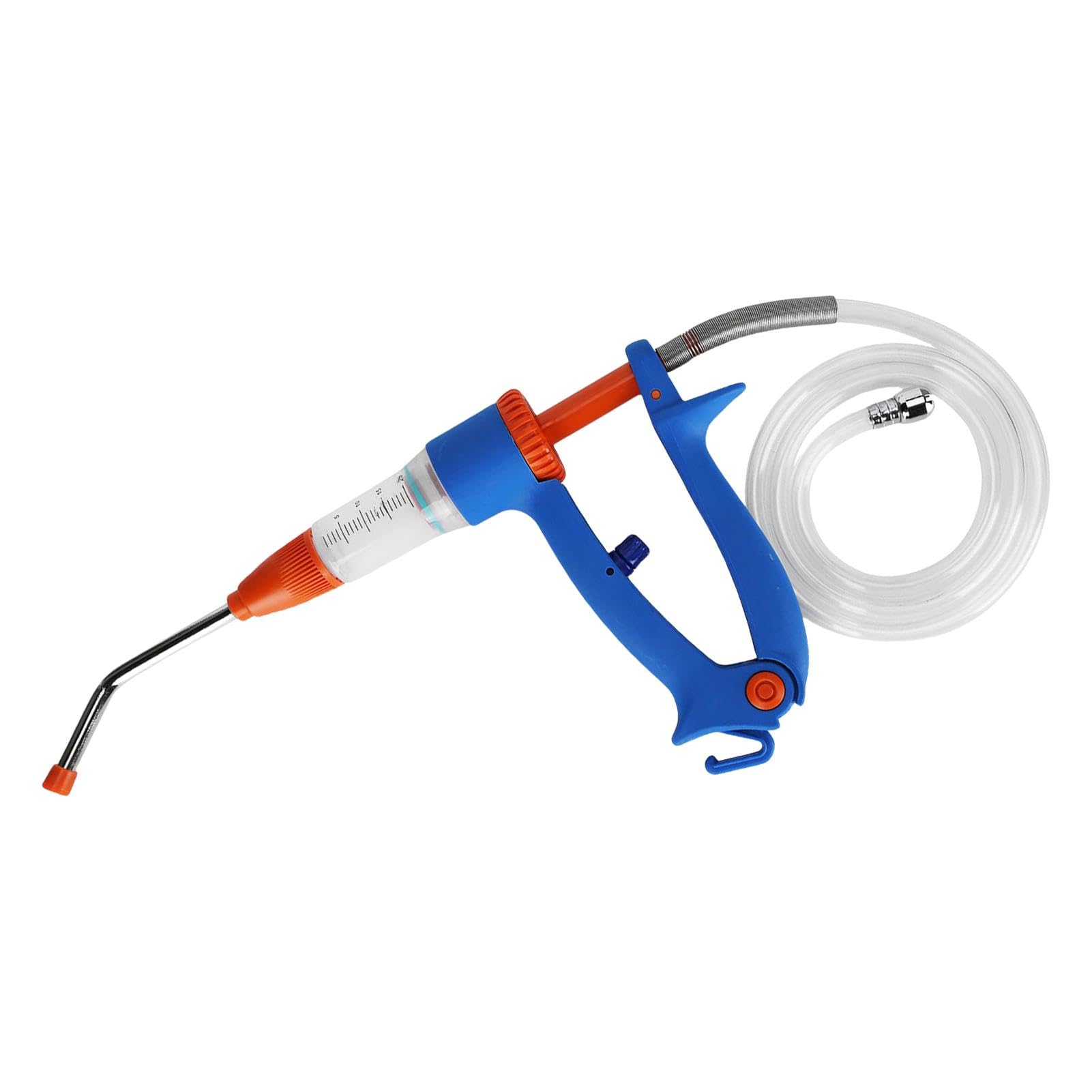 Viehspritze automatisch,Automatische Spritze für Vieh, Rinderspritzenwerkzeug 20 ml, Kontinuierliche Spritze für Nutztiere, Veterinärspritze für Rinder, Ziegen, Schweine, Spritzeninjektor für Nutztier