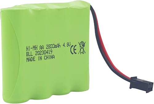 Miniatura 6 de Fytoo Batería recargable AA de 4.8 V 2800 mAh con enchufe SM-2P con cable de carga USB para E562 TD141 RC Car Toy Car Battery SY-E511 Control remoto