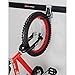 Rubbermaid FastTrack Garage Organization System Vertical Bike Hook Black Holds up to 50 Pounds Wall Mount and Heavy Duty Garage Hanger for Bike Storage