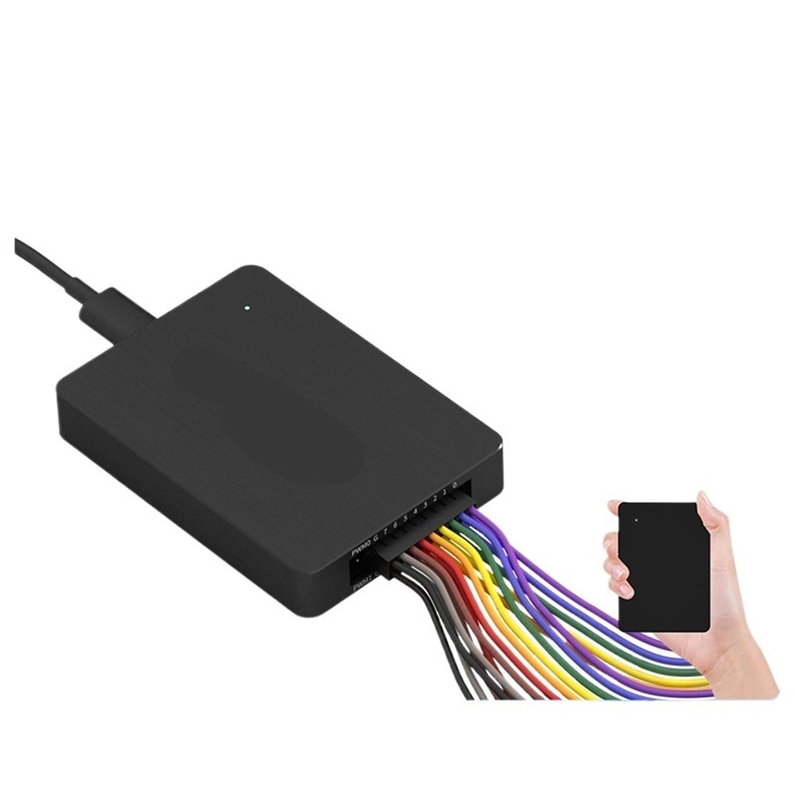 1pc Logic Analyzer DL16 250MHz Max Sample Rate 16Channels Logic Analyzer Tools Debug Protocol Decoding Software(DL16 Set 3)