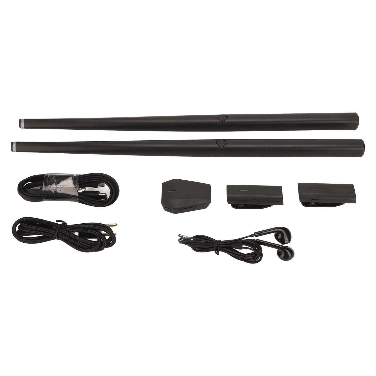 Digitale Percussion Maschine mit Lichtstab Schlagzeug für Anfänger und Erwachsene Virtuelles Drum Set mit Übungsmodus und Spielmodus